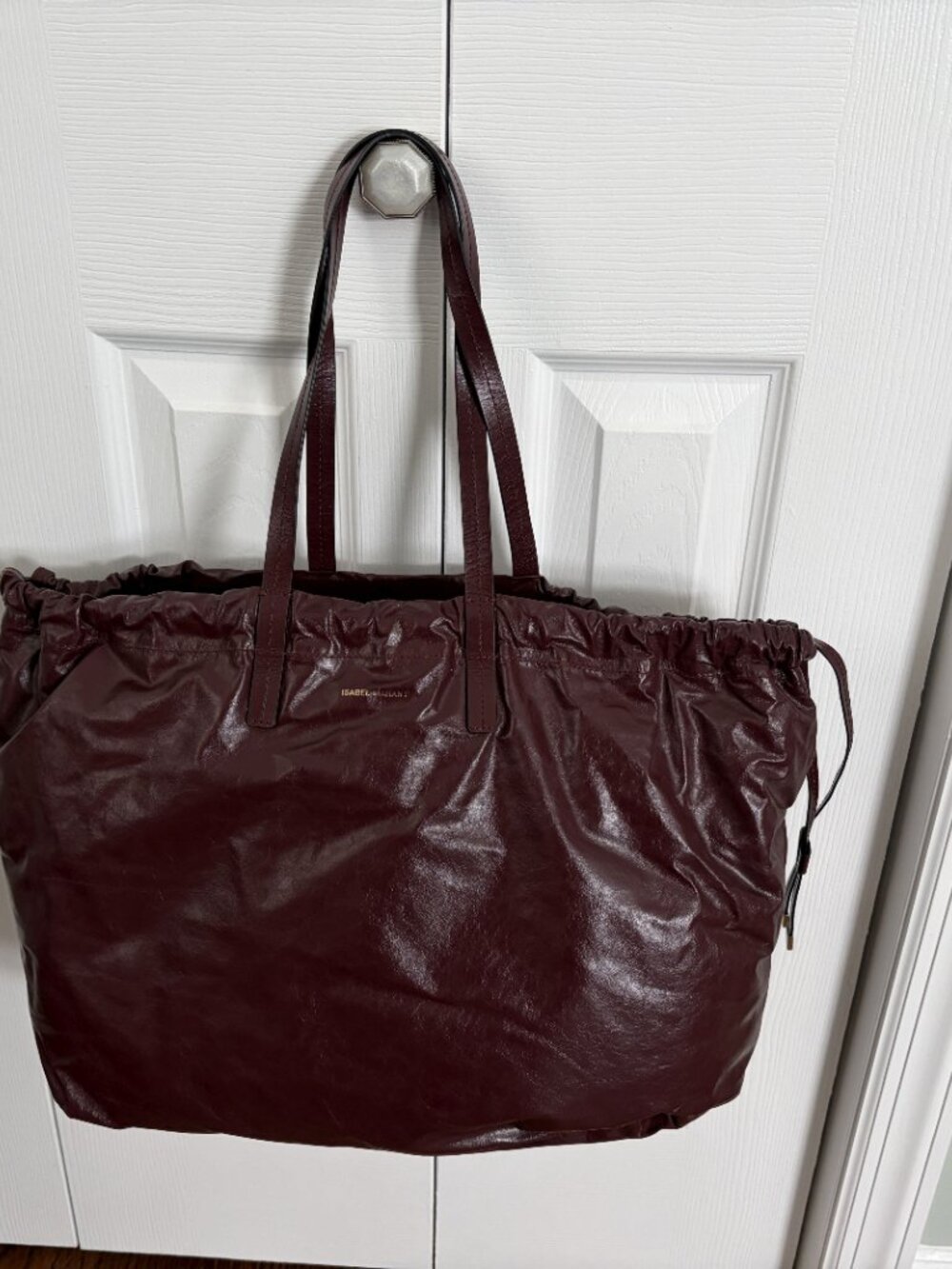 Isabel Marant Bag Porte Epaule Chagaar Bag, Burgundy, NWT